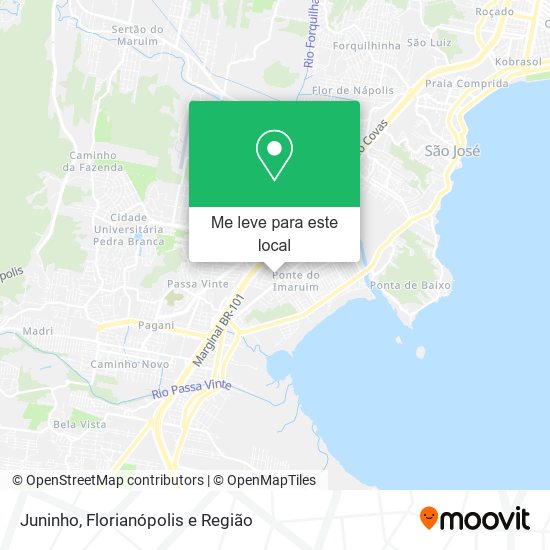 Juninho mapa