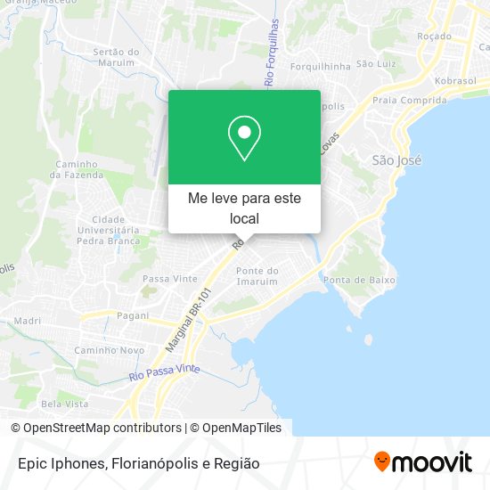 Epic Iphones mapa