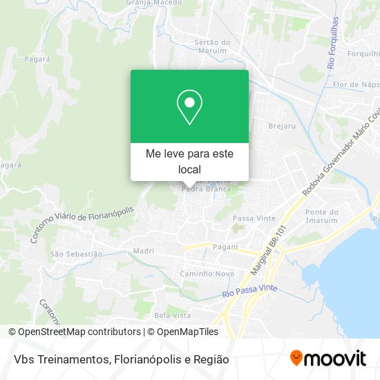 Vbs Treinamentos mapa
