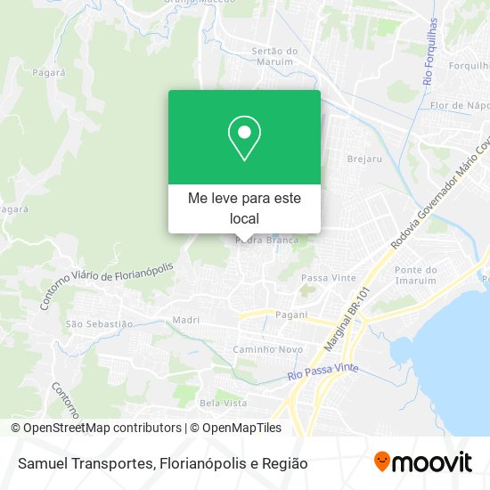 Samuel Transportes mapa