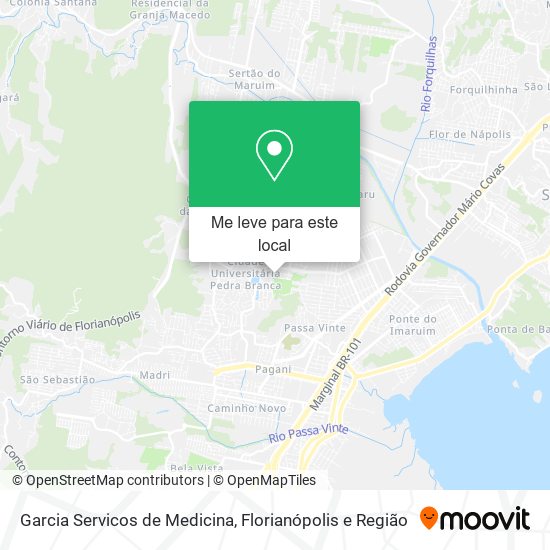Garcia Servicos de Medicina mapa