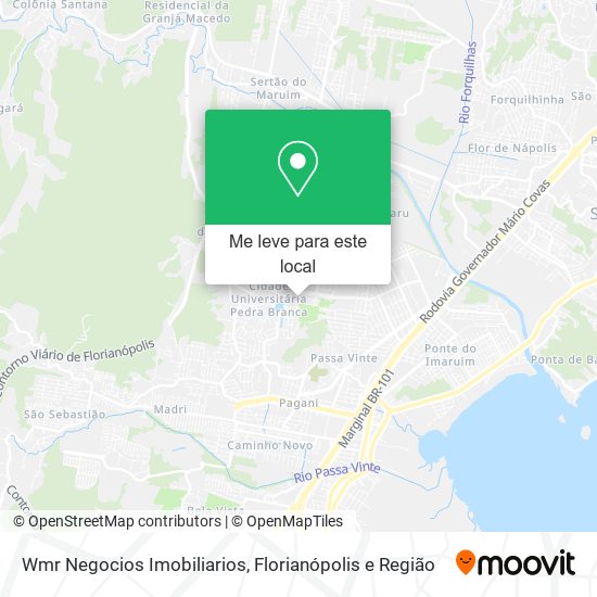 Wmr Negocios Imobiliarios mapa