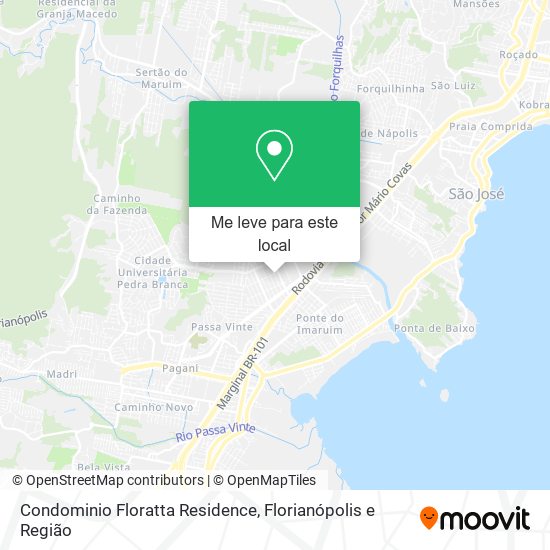 Condominio Floratta Residence mapa