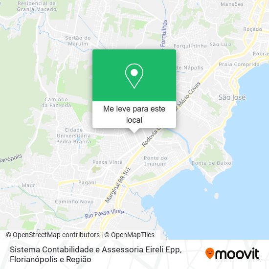 Sistema Contabilidade e Assessoria Eireli Epp mapa