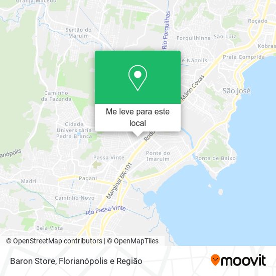 Baron Store mapa