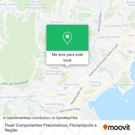 Fluair Componentes Pneumaticos mapa