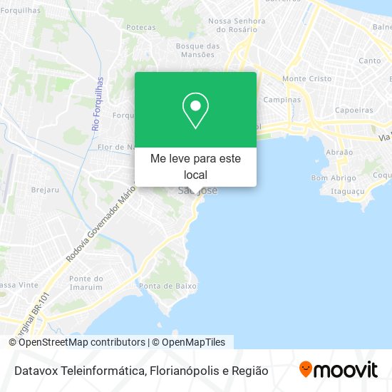 Datavox Teleinformática mapa