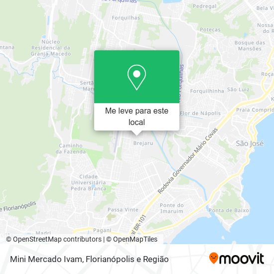 Mini Mercado Ivam mapa