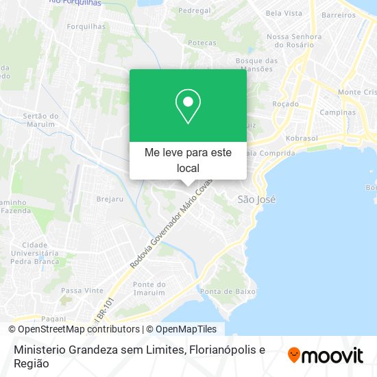 Ministerio Grandeza sem Limites mapa