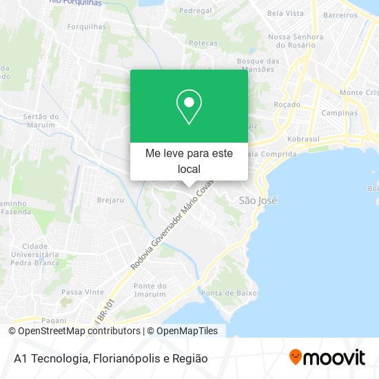 A1 Tecnologia mapa