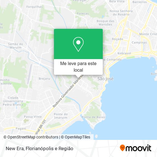 New Era mapa