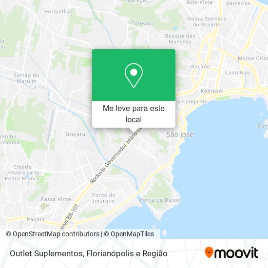 Outlet Suplementos mapa