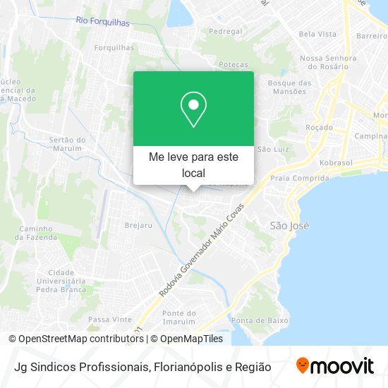 Jg Sindicos Profissionais mapa