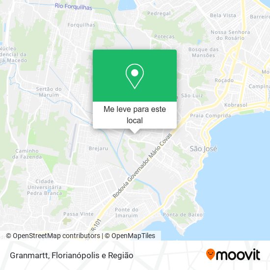 Granmartt mapa