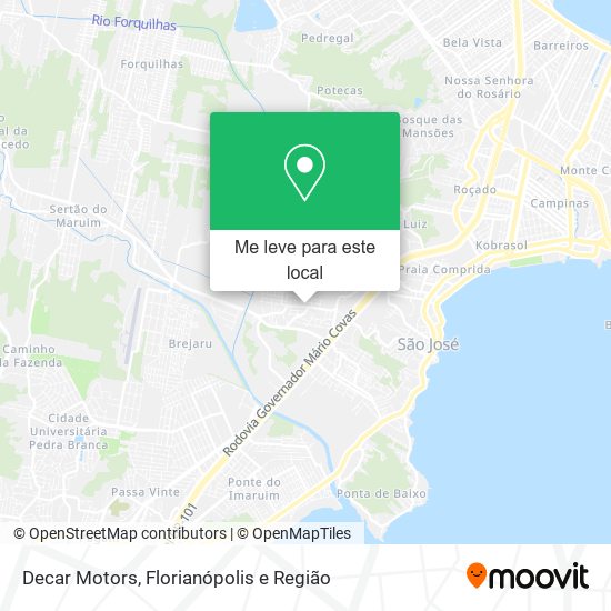 Decar Motors mapa