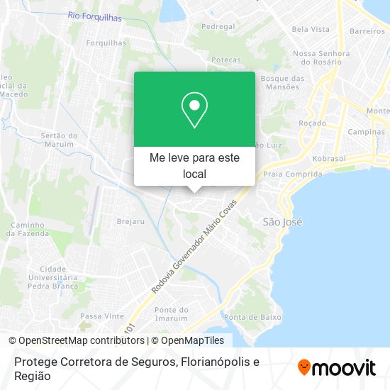 Protege Corretora de Seguros mapa
