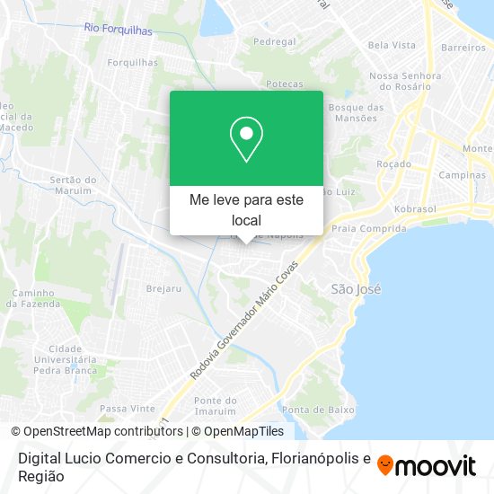 Digital Lucio Comercio e Consultoria mapa