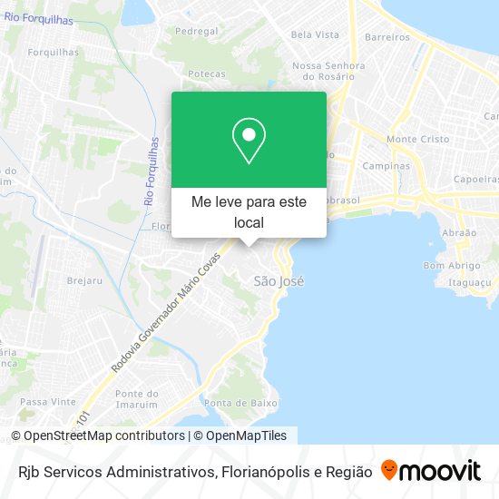 Rjb Servicos Administrativos mapa