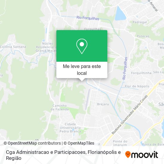 Cga Administracao e Participacoes mapa