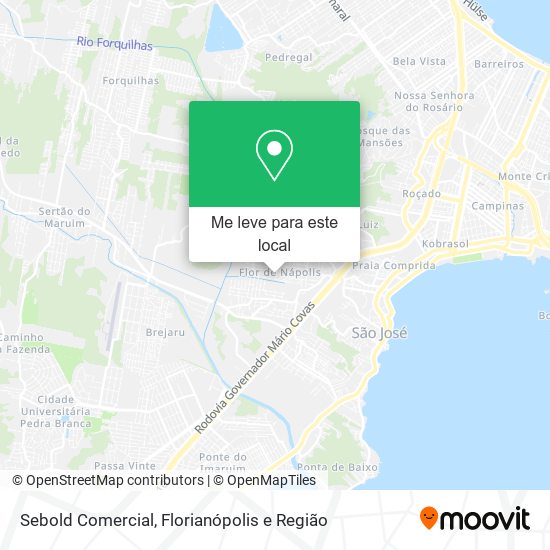 Sebold Comercial mapa
