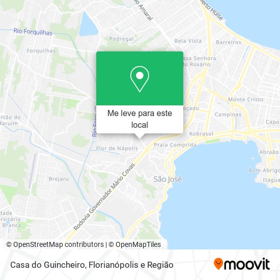 Casa do Guincheiro mapa