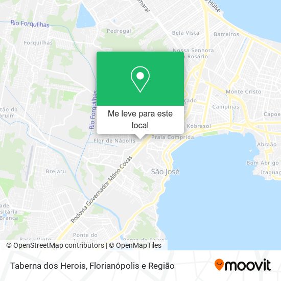 Taberna dos Herois mapa