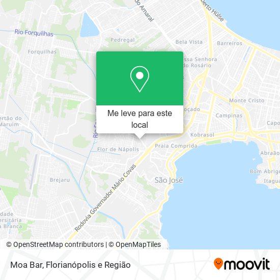 Moa Bar mapa