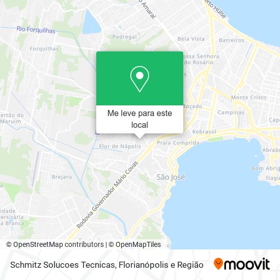 Schmitz Solucoes Tecnicas mapa