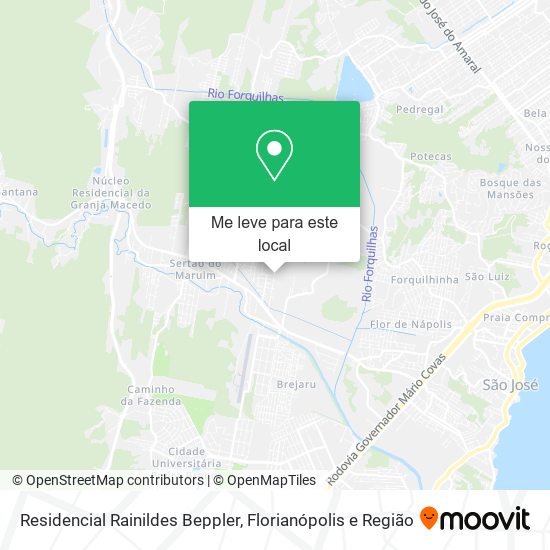 Residencial Rainildes Beppler mapa