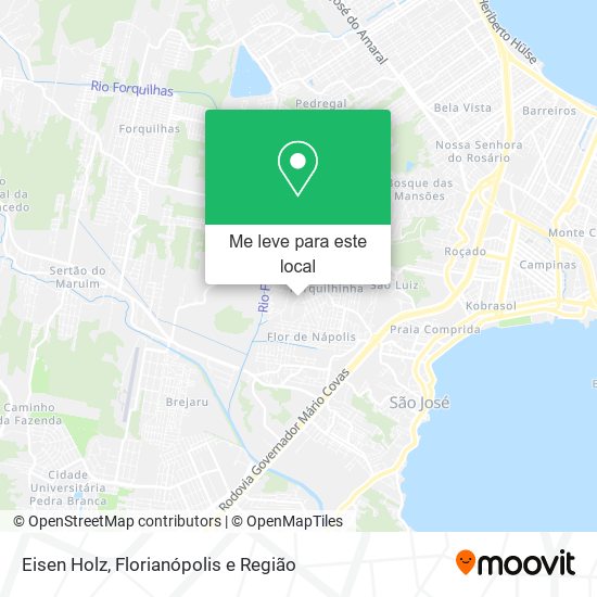 Eisen Holz mapa
