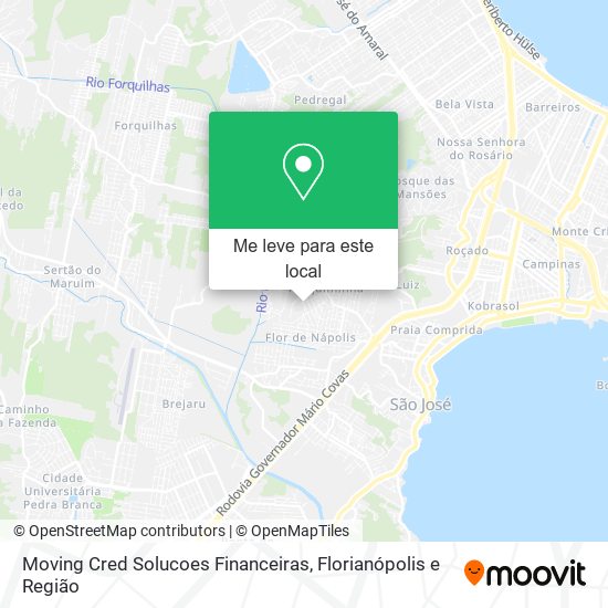 Moving Cred Solucoes Financeiras mapa