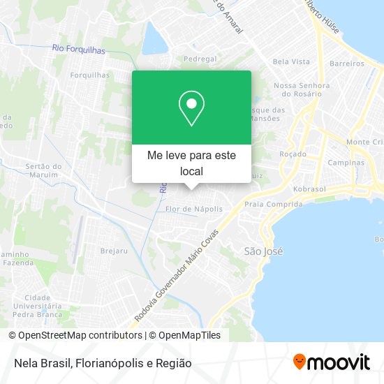 Nela Brasil mapa