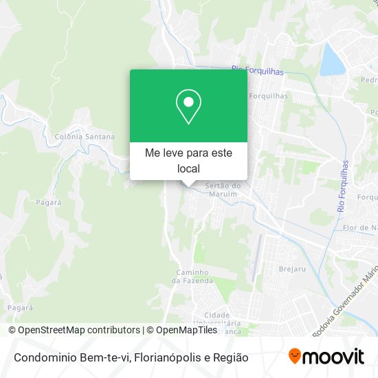 Condominio Bem-te-vi mapa