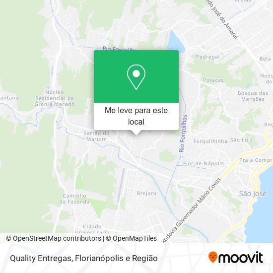 Quality Entregas mapa