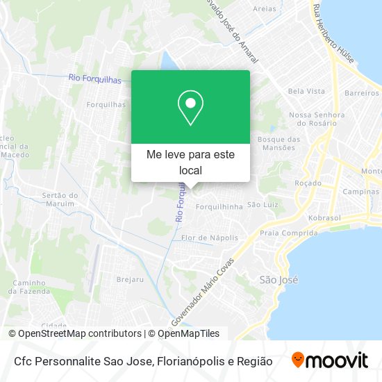 Cfc Personnalite Sao Jose mapa