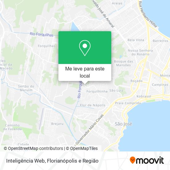 Inteligência Web mapa