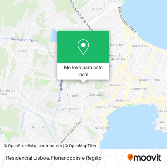 Residencial Lisboa mapa
