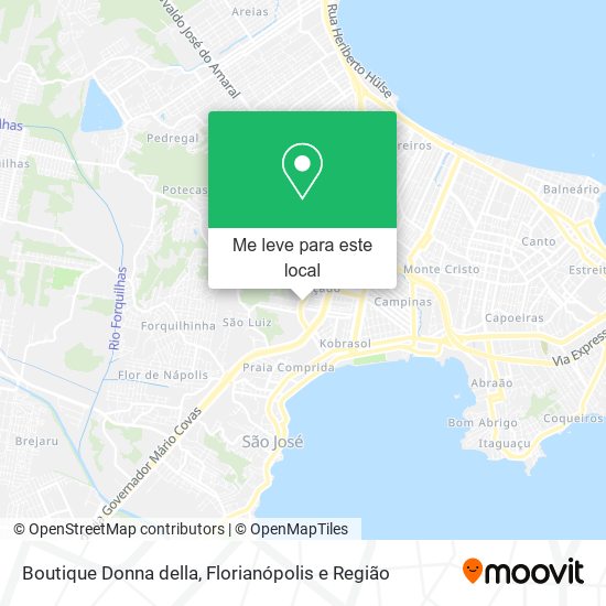Boutique Donna della mapa