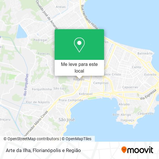 Arte da Ilha mapa