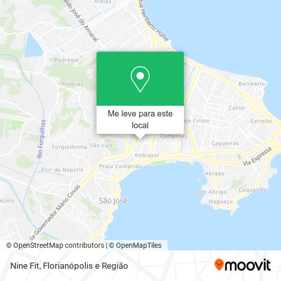 Nine Fit mapa