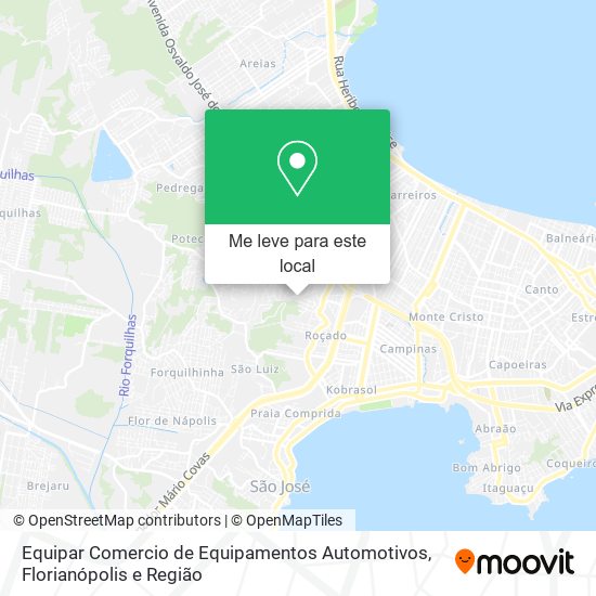 Equipar Comercio de Equipamentos Automotivos mapa