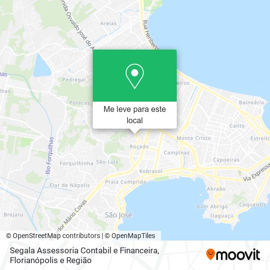 Segala Assessoria Contabil e Financeira mapa