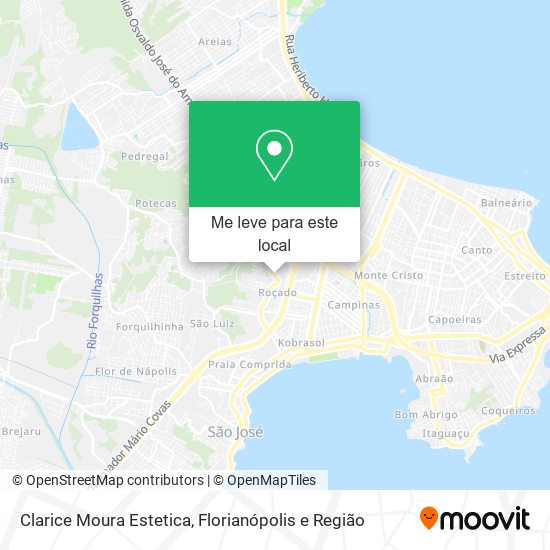 Clarice Moura Estetica mapa