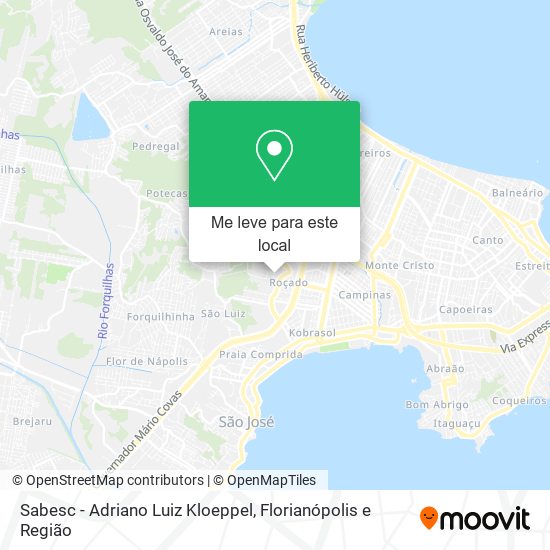 Sabesc - Adriano Luiz Kloeppel mapa