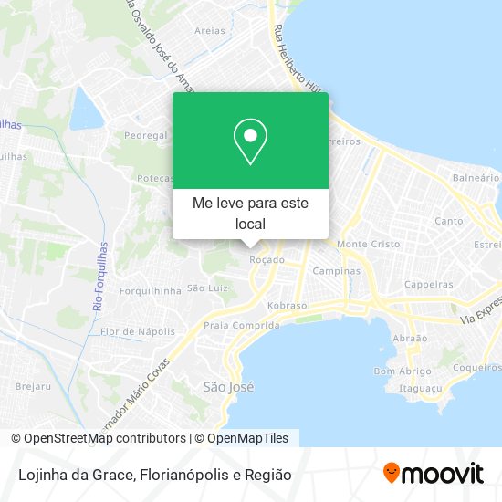 Lojinha da Grace mapa