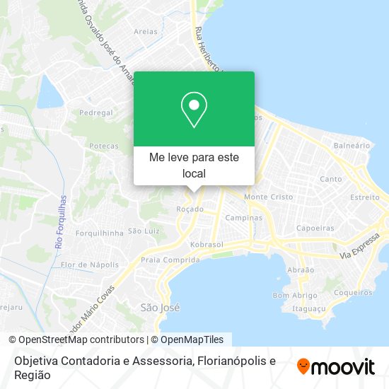 Objetiva Contadoria e Assessoria mapa