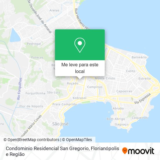 Condominio Residencial San Gregorio mapa