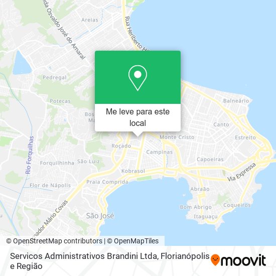 Servicos Administrativos Brandini Ltda mapa