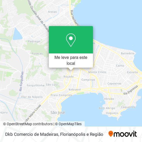 Dkb Comercio de Madeiras mapa