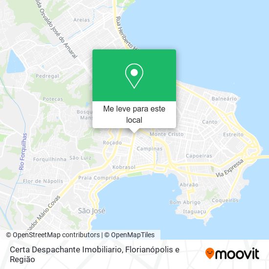 Certa Despachante Imobiliario mapa